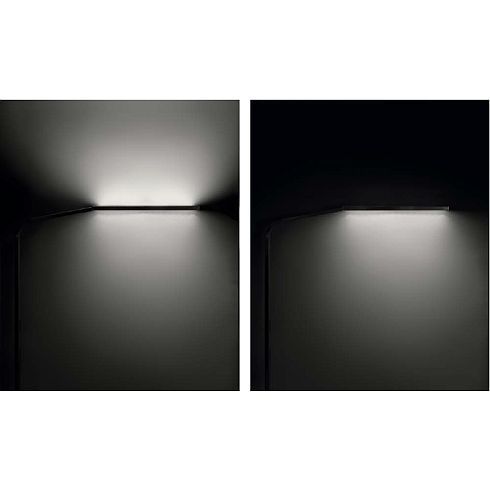 Force One POWER silber matt LED-Stehleuchte 4000K