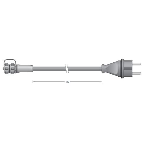 71180 Netzstecker BEGA UniLink® Systemkomponente