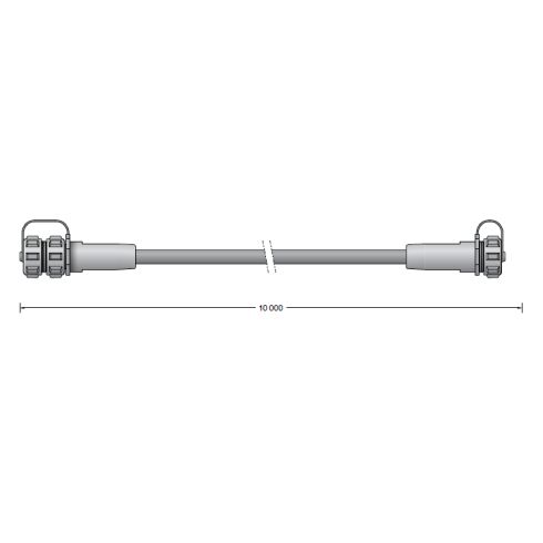 71187 Verlängerungsleitung 10m BEGA UniLink® Systemkomponente
